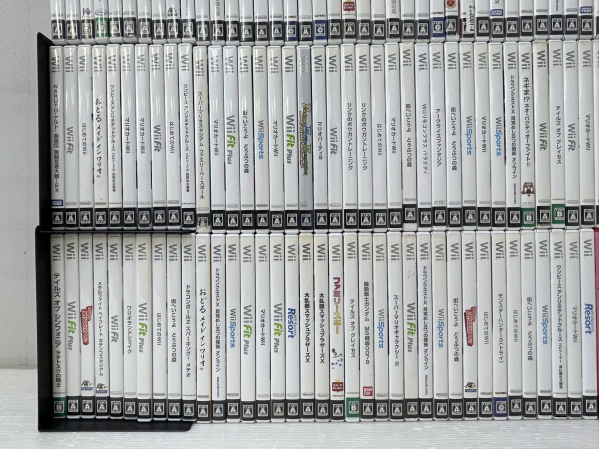N ジャンク！1円〜 Wii ゲームソフト 計196本 約30kg Nintendo ニンテンドーまとめ 大量 未確認/太鼓の達人/マリオ/ドラクエ/ナルト/他_画像5