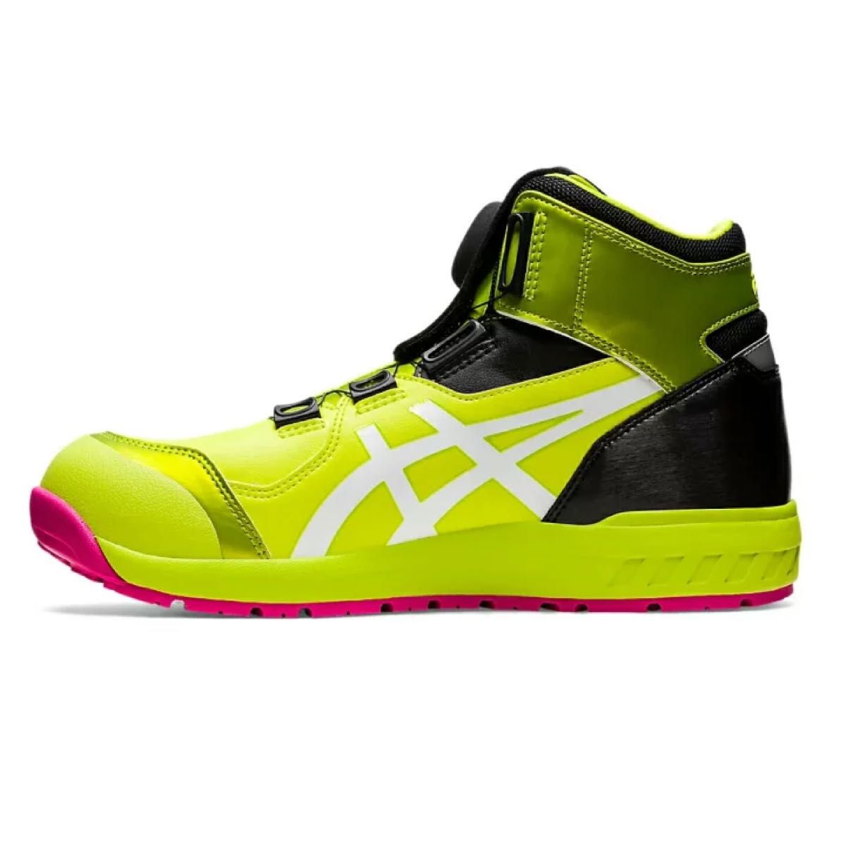 新品未使用 asics 安全靴 CP304 Boa 限定色 ネオンライム 新品未使用 asics 安全靴 CP304 Boa 限定色 ネオンライム