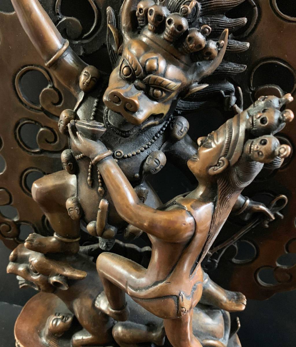 Yahoo!オークション - 閻魔大王(ヤマ)像 仏教 チベット-AA Yahoo!オークション - 閻魔大王(ヤマ)像 仏教 チベット-AA