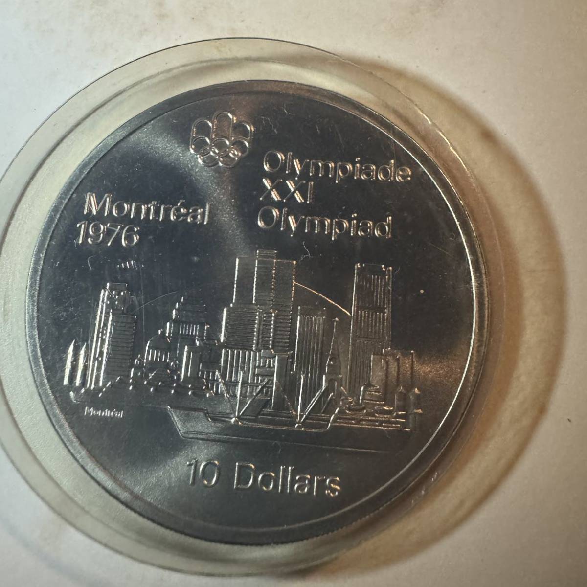 モントリオール オリンピック 1976年 カナダ 記念コイン エリザベス2世