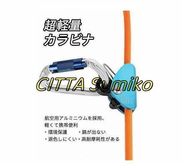 実用品 安全ロープ ランヤード ワークポジショニングロープハーネス安全帯 ツリークライミング 伐採 安全ロープ フリップラインキット_画像3