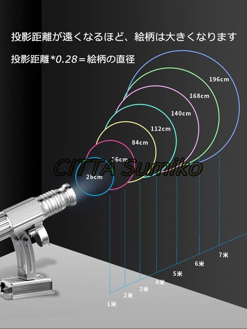 品質保証☆ LEDプロジェクターライト 広告看板ロゴ投影ライト 品質保証☆ LEDプロジェクターライト 広告看板ロゴ投影ライト
