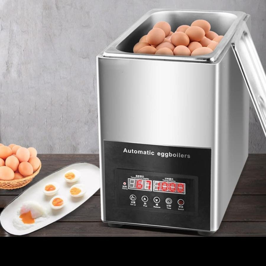 品質保証 自動業務用卵焼き器、温泉卵焼き器、50個大容量インテリジェント半熟卵半熟卵焼き機、電気卵焼き器、卵焼き器 F750_画像1