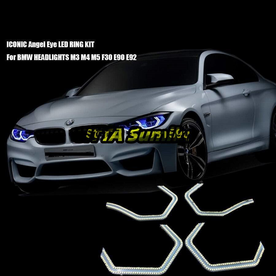 クールホワイト SMD LED BMW 3シリーズF30 F32 335I M3 M5 E90 M4 E90 E92 カスタム_画像4