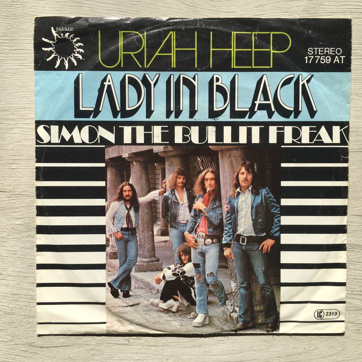 URIAH HEEP LADY IN BLACK ドイツ盤_画像2