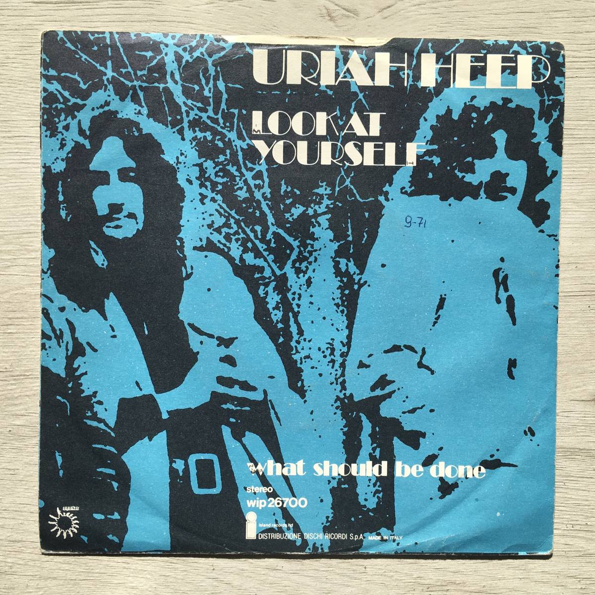 URIAH HEEP LOOK AT YOURSELF イタリア盤_画像2