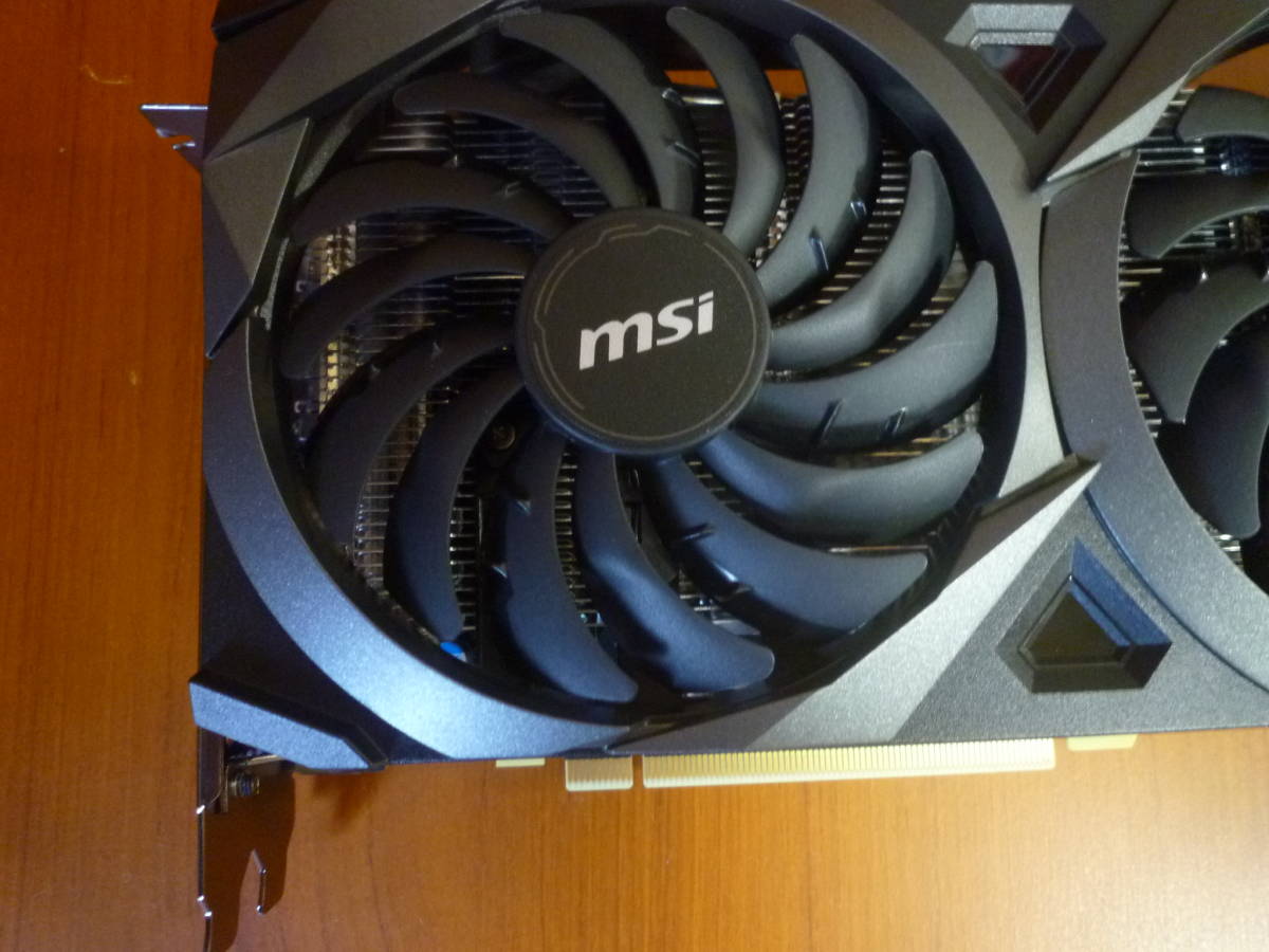 新品に近い◆通電315時間のみ◆展示品◆ベンチマーク◆超ハイスコアー確認済み◆MSI GeForce RTX 3070 VENTUS 2X 8G LHR(4060より高性能)_画像2