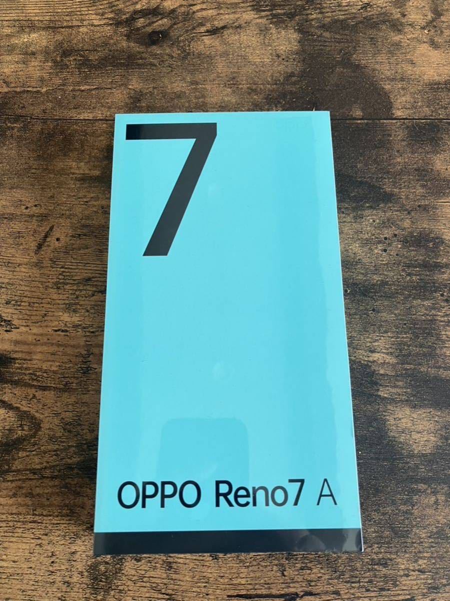 新品未開封】OPPO Reno 7 A スターリー ブラックSIMフリー(Android