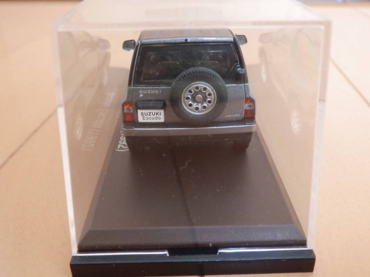 【送料350円】国産名車コレクション★1/43 スズキ エスクード / Suzuki Escudo (1992) / ガンメタ / アシェット ミニカー_画像7