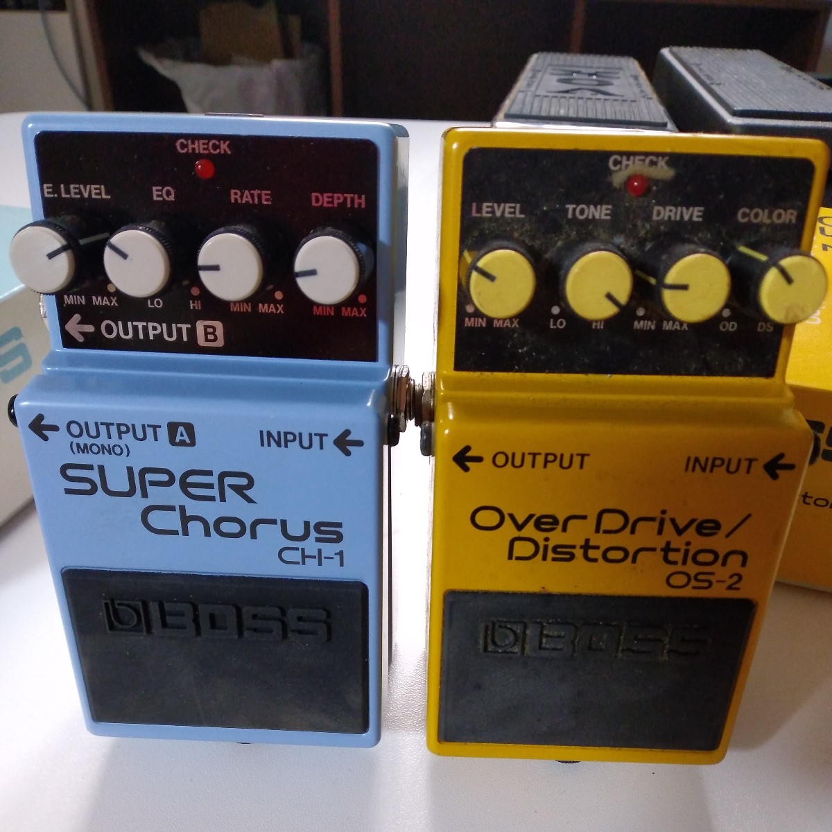 エフェクターまとめ　中古　　BOSS ch-1 os-2 me-6 VOX CRYBaBy セットジャンク？_画像9