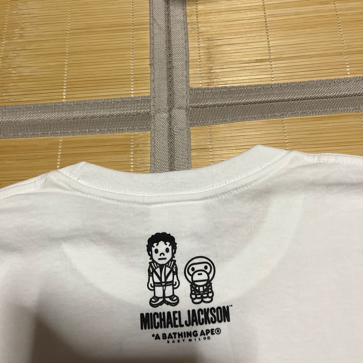 新品未使用　A BATHING APE BAPE KAWS MICHAEL JACKSON マイケルジャクソン　tee tシャツ M BABY MILO ベビーマイロ　CAMO L_画像3