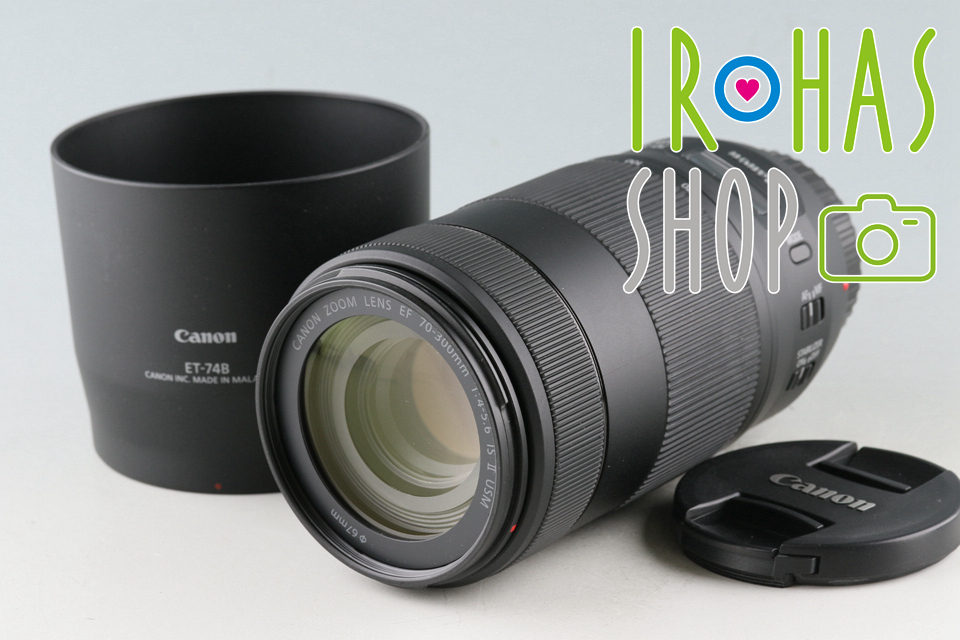 Canon EF Zoom 70-300mm F/4.5-5.6 IS II USM Lens #50628F6_画像1