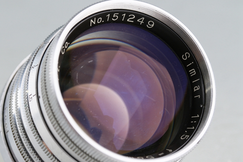 63818円 ライカ Tokyo Kogaku Simlar 50mm F/1.5 Lens for Leica 63818円 ライカ Tokyo Kogaku Simlar 50mm F/1.5 Lens for Leica