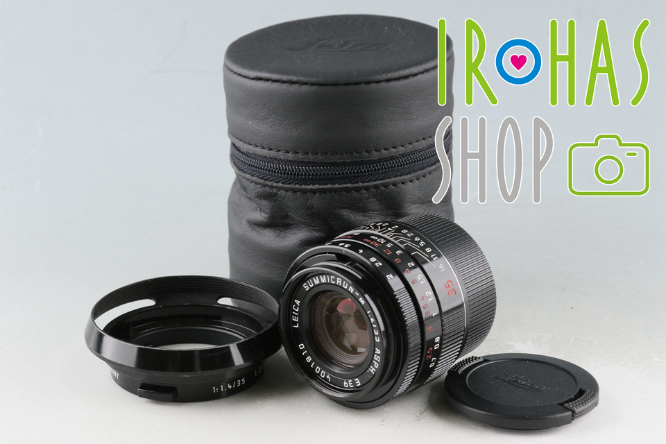 ライカ Leica Summicron-M 35mm F/2 ASPH. Black Paint Lens for Leica M #50777T