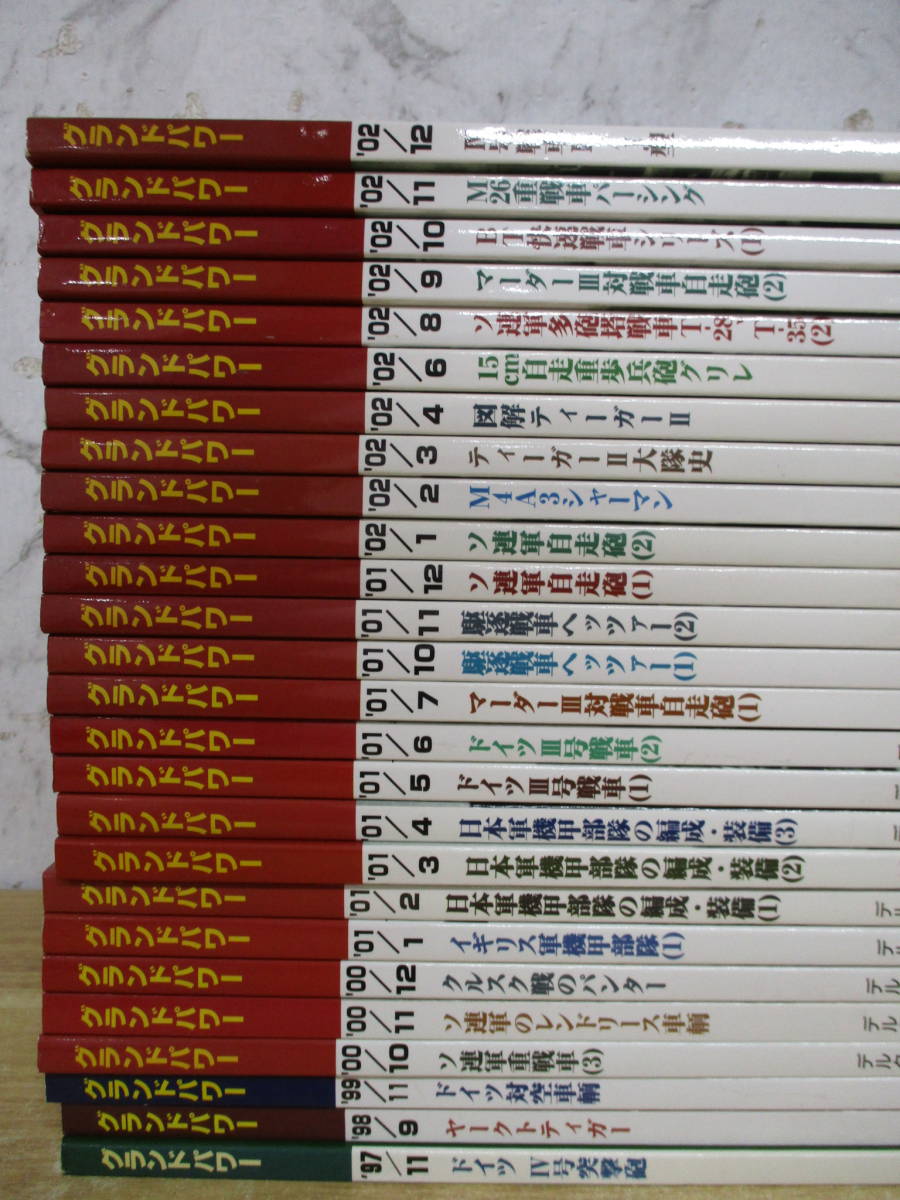 c6-4〔月刊 グランドパワー〕1997年~2005年 不揃い 47冊セット c6-4〔月刊 グランドパワー〕1997年~2005年 不揃い 47冊セット