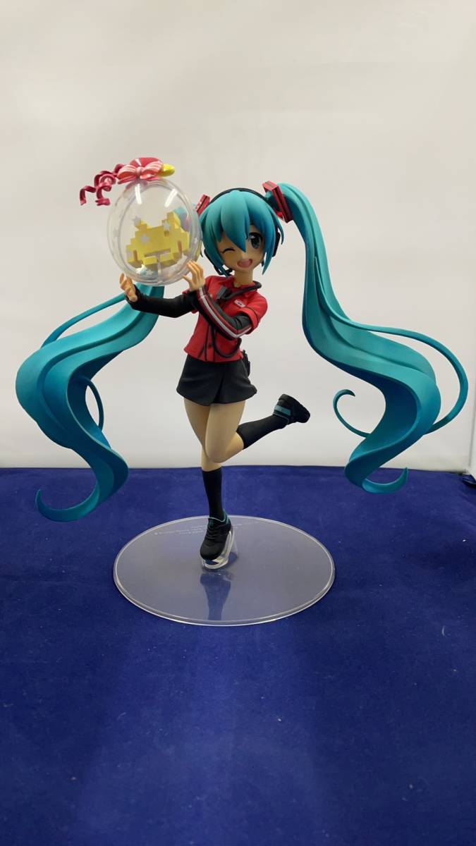 I-1050 中古品◆フィギュア 初音ミク タイトー制服_画像2