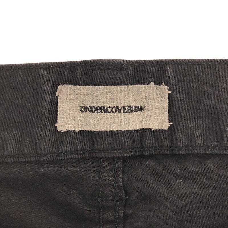 UNDER COVER / アンダーカバー | L4504-2 / ダメージ加工 ストレッチ ハギ パンツ | 3 | チャコール | メンズ_画像6