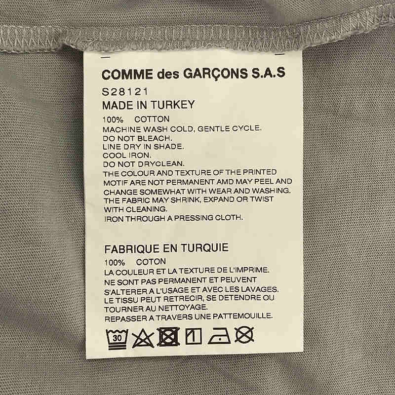 COMME des GARCONS SHIRT / コムデギャルソンシャツ | ロゴプリント Tシャツ | S | グレー | メンズ_画像6