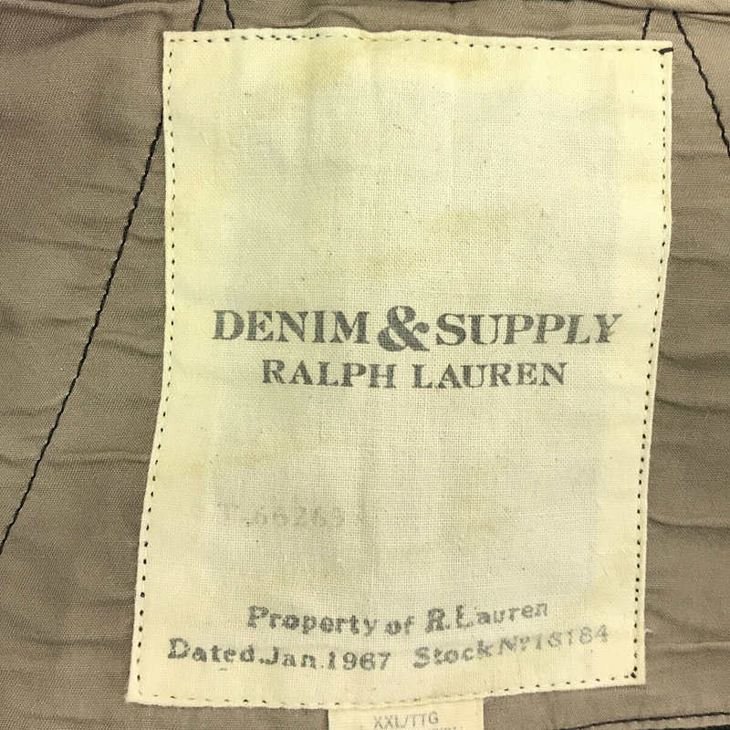 Denim & Supply Ralph Lauren / デニムアンドサプライラルフローレン | コットン ダッフルコート | XXL | ブラック | メンズ_画像6