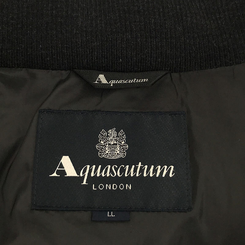 AQUASCUTUM / アクアスキュータム | ダウンジャケット | LL | ブラック | レディース_画像6