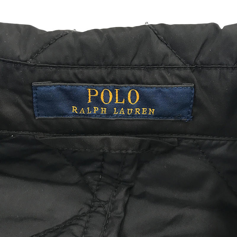 POLO RALPH LAUREN / ポロラルフローレン | キルト ダブルジャケット | XS | ブラック | レディース_画像5