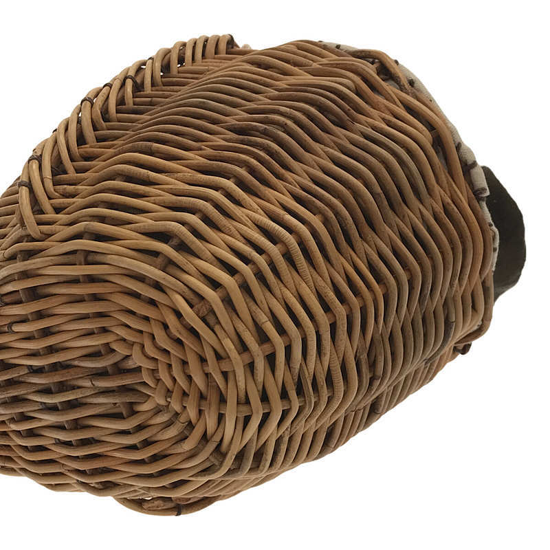 美品】 ebagos / エバゴス | カーフレザー ワンハンドル かご 美品】 ebagos / エバゴス | カーフレザー ワンハンドル かご