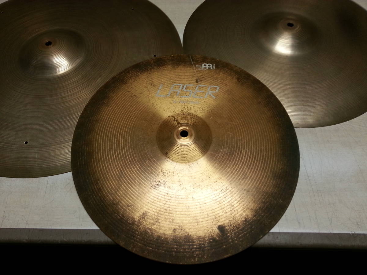 ドラム シンバル 5点セット 大中小 ZILDJIAN C2? ジルジャン 直径56cm ケース付_画像2