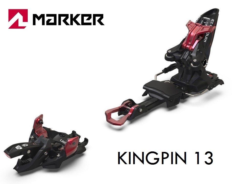 MARKER　KINGPIN 13　100-125mm　BLACK/RED 【auction by polvere_di_neve】マーカー キングピン シフト shift alpinist duke pt cast_画像1