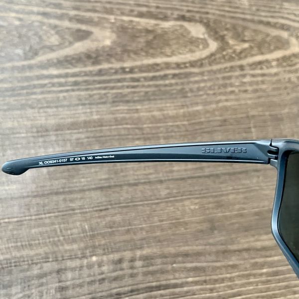 サングラス オークリー Oakley Sliver XL スクエア スリバー【新品】マットブラック 偏光 グレー 偏光レンズ 黒 ゴルフ 釣り ドライブ_画像7