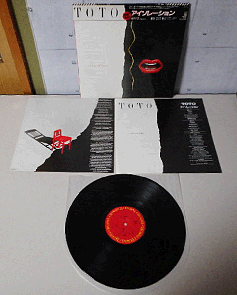 貴重　横帯　初回盤　LPレコード TOTO / アイソレーション　美品中古_画像2