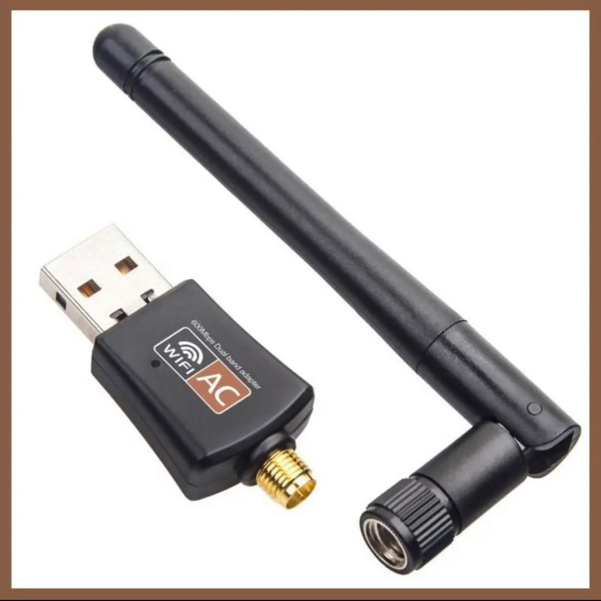 USB2.0 600Mbs WiFi 無線LAN アンテナ 5G 2.4G 新品