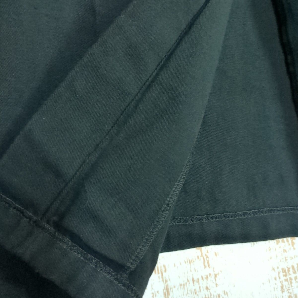 【新品】デニム　ロングコート　ダメージ　ステンカラーコート　オーバーサイズ　 アウター　 綿　大きめ
