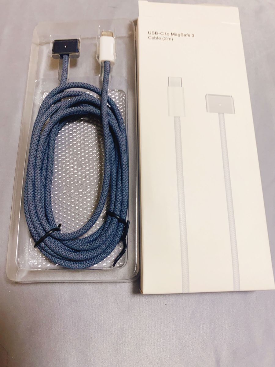 新品　USB-C 磁気 MagSafe 3 PD充電ケーブル（2m）- ブルー