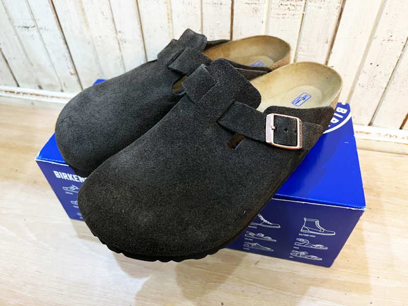 未使用品 BIRKENSTOCK/ビルケンシュトック Boston VL SFB ボストン スウェード Mocha/モカ メンズ26cm 2010091001013 サンダル_画像5