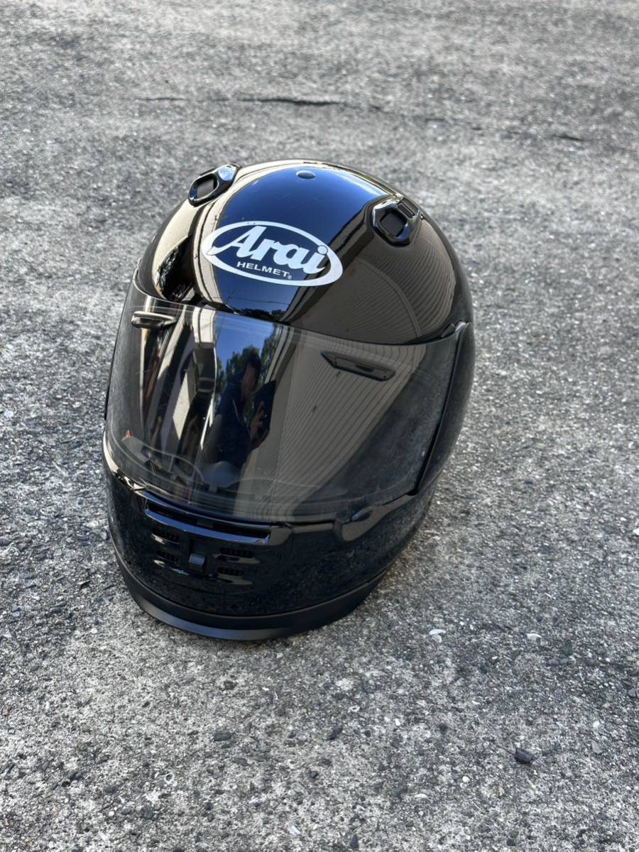 Araiフルフェイス ヘルメット Rapiee－ＩR 美品５５.56センチ フルフェイスヘルメット ARAI _画像2
