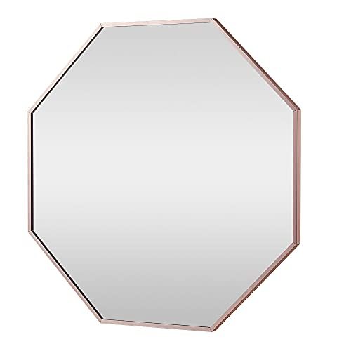  Mill o.. mirror atelier mirror mirror star anise shape ornament stylish feng shui better fortune .. prevention 45*45CM ( rose Gold )