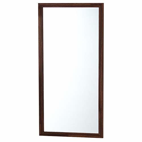  Takeda corporation [ mirror * mirror * looking glass ] wall mirror 60 dark brown WLM-60DBR 30×1.5×60cm