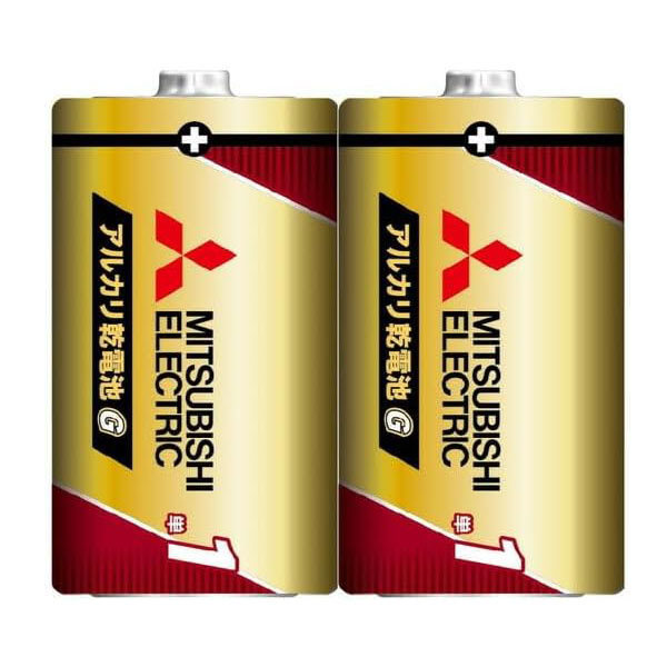 単１アルカリ電池 単一乾電池 三菱 日本製 LR20GR/2S/0824 ２個組ｘ５パック/卸/送料無料_画像1