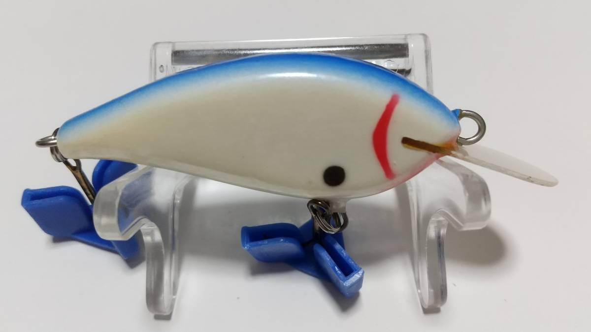 ３ 秘密のクランク リトルB Little-B ボディ 5.5ｃｍ フラットシャッド FLAT SHAD WOOD ウッド フラットサイドクランク BOX保管未使用品の画像4