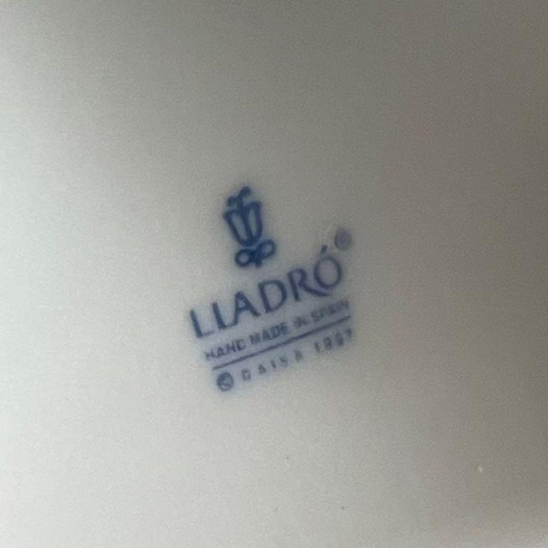 LLADRO リヤドロ クリスマスベル 1998 ベル 家族 ピアノ 白 水色