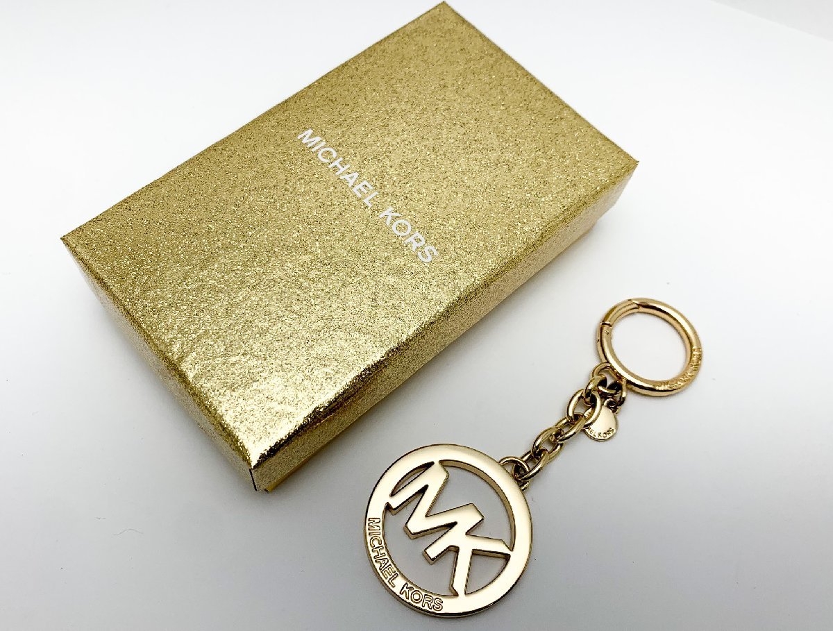 MICHAEL KORS Michael Kors MK Logo очарование брелок для ключа кольцо для ключей * post сотрудничество .. . отправка будет.