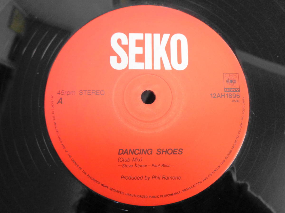 L#4012◆12inch◆ 松田聖子 - ダンシング・シューズ SEIKO DANCING SHOES 80年代 アイドル 12AH 1896_画像7