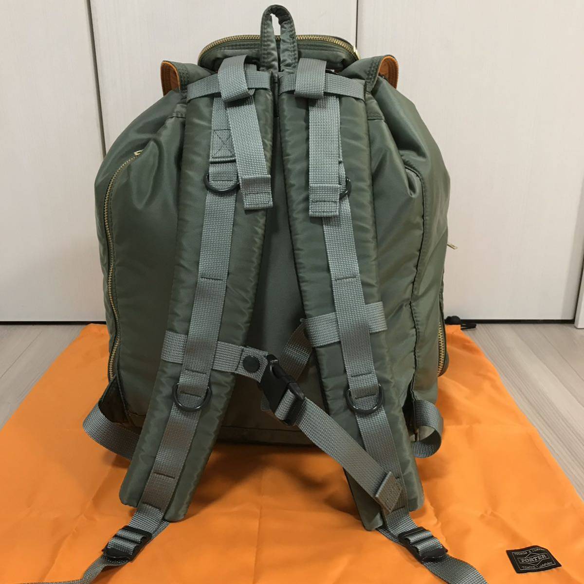 PORTER TANKER BACKPACK MA-1 SAGE ポーター タンカー リュック PORTER TANKER BACKPACK MA-1 SAGE ポーター タンカー リュック