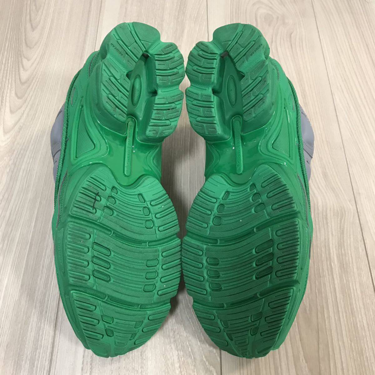 raf simons adidas originals OZWEEGO Raf Simons Adidas Originals collaboration special order sneakers oz we go green gray 