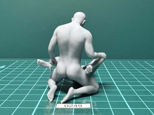 ★NEW！（0249）8K光造形プリント品 『 THE COUPLE, WOMAN ON BACK, MAN ON KNEES PENETRATING HER 』(テスト品）／≒S:1/20／フィギュア★_画像6
