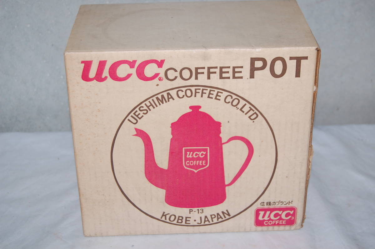 UCC　UESHIMA COFFEE　コーヒーポット　P-13　カラー：レッド　未使用品_画像5