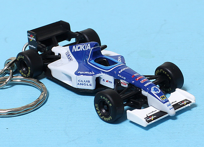 ★☆Tyrrell YAMAHA☆ティレル ヤマハ☆023☆1995☆F1☆＃4 ミカ・サロ☆ミニカー☆キーホルダー・アクセサリー☆★の画像1