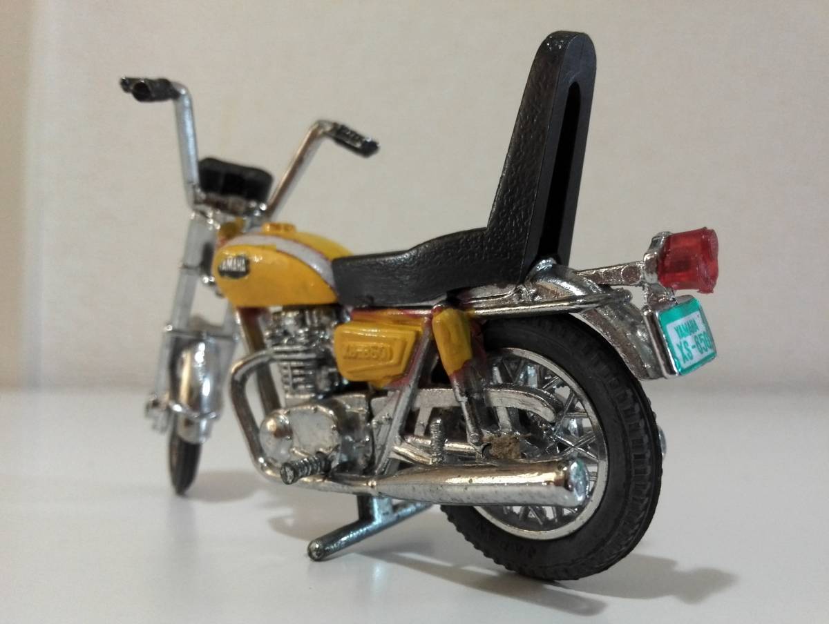 [難ありジャンク品]　ヨネザワ ダイヤペット 1/30 ヤマハ XS-650 チョッパー_画像4