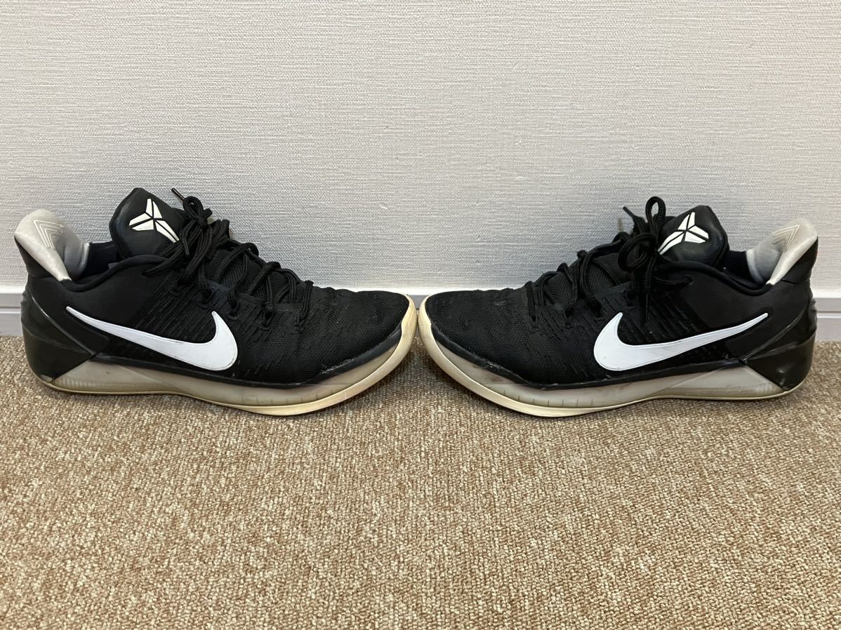 G410☆送料無料☆NIKE/ナイキ『852425-001 KOBE A.D.コービーエーディー BLACK WHITE』サイズ28.0CM 中古スニーカー BLK/ブラック_画像4