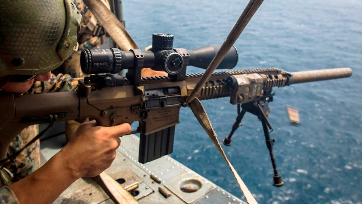 Badger Ordnance SASR 30mm 0.885高 USMC Knight Armament M110 Badger Ordnance SASR 30mm 0.885高 USMC Knight Armament M110